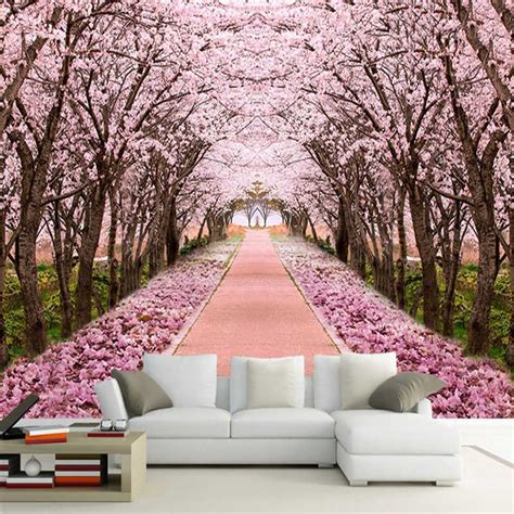 Cherry Blossom Wallpaper Mural Cherry Blossom Wallpaper