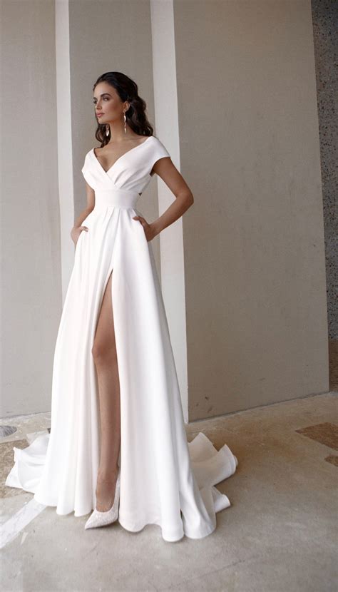 Wedding Dress Simple Elegant Ubicaciondepersonascdmxgobmx