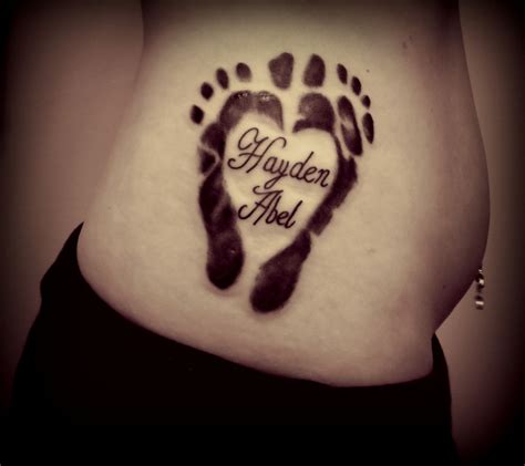 The 25 Best Baby Footprint Tattoo Ideas On Pinterest Baby Tattoos