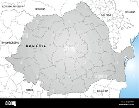 Scheda Atlas Mappa Del Mondo Mappa Bordo Scheda Romania Frontiere