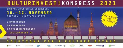 Kulturinvest Kongress 2021 In Dresden Forum Digitalisation