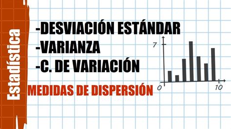 Calculo De La Varianza Desviacion Estandar Coeficiente De Variacion Y