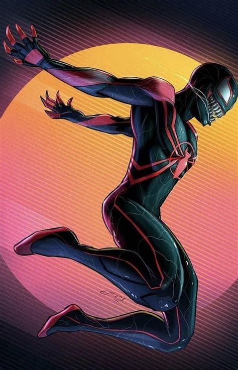 I Came Across This Image Of Miles Morales Venomized On Insta A Few