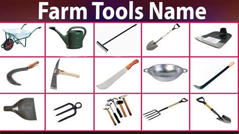 Pictures Of Farm Tools And Their Names Aulaiestpdm Blog
