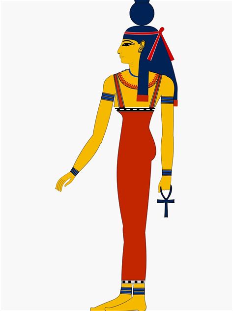 Nut Egyptian Gods Goddesses And Deities Sticker For Sale By