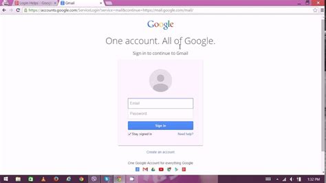 Gmail Login Page Gmail Login Email Gmail Account Youtube