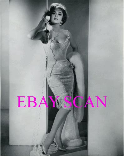 Gina Lollobrigida 8x10 Lab Photo Bandw Sexy Busty Risque 1950s Glamour Portrait Ebay