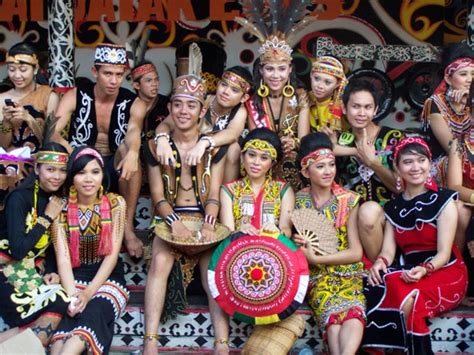 Dayak People Kalimantan Island Indonesia Culture Of Indonesia