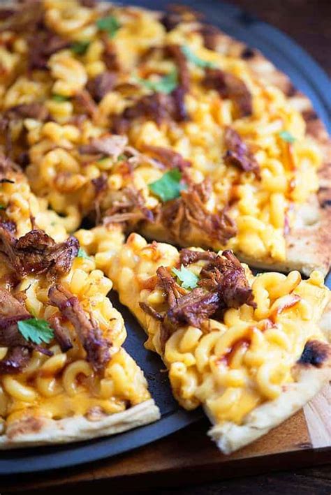 Pulled Pork Mac And Cheese Pizza — Buns In My Oven