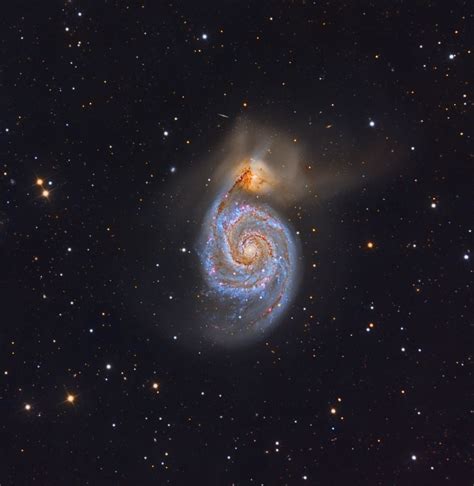 M51 Contains Ngc 5195 Whirlpool Galaxy M 51 Ngc 5194 Here Is My