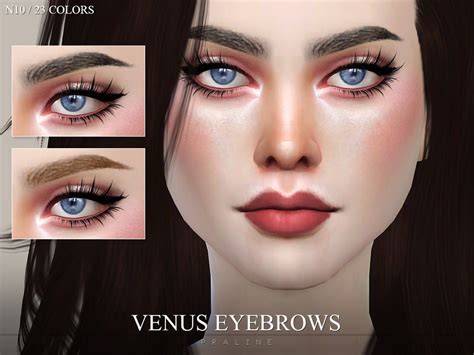 The Sims Resource Eyebrow Pack N01