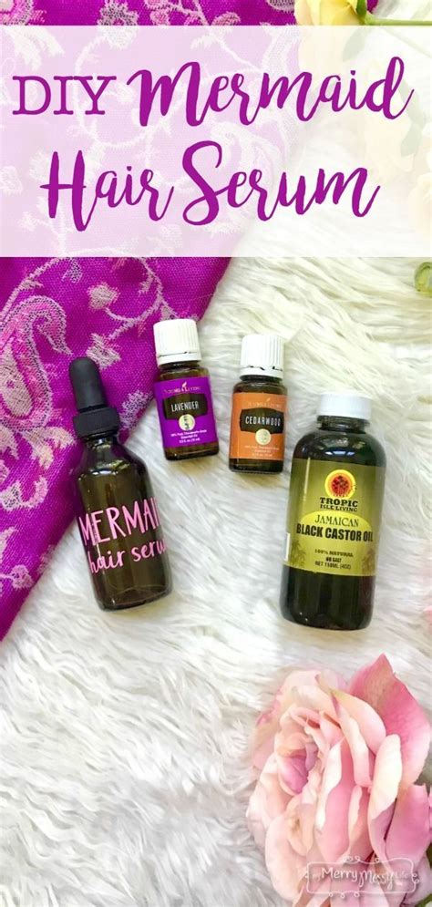 The hair serum promotes the growth of hair and makes them shiny as well as lustrous. Mermaid DIY Hair Serum Recipe with Essential Oils | Diy ...