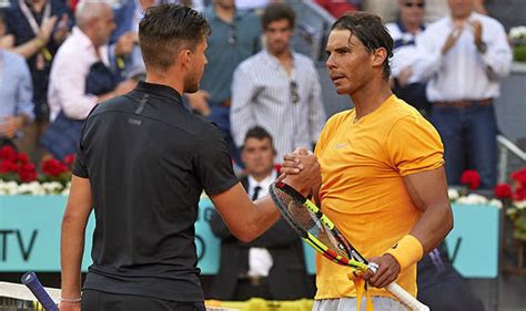 Zverev wanted to hug, too. Rafael Nadal: Dominic Thiem's HUGE claim ahead of Madrid ...