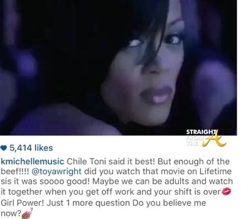 K MICHELLE WHASSERFACE TOYA WRIGHT Straight From The A SFTA