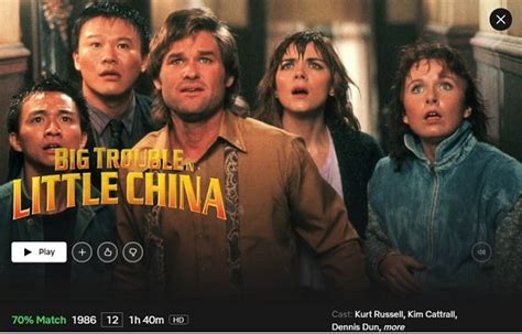 Watch Big Trouble In Little China 1986 On Netflix From Anywhere In