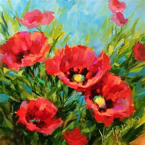 Daily Paintworks My New Poppy Dvd And Pansy Starlets Flower