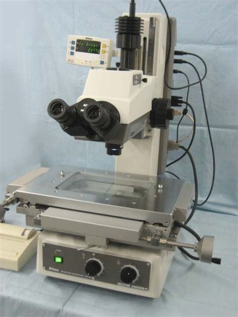 ニコン 測定顕微鏡 Mm 400t 1 （測定軸 ： X・y ／ ストロークx150×y100mm） 【レンタル品】 試験機器レンタル