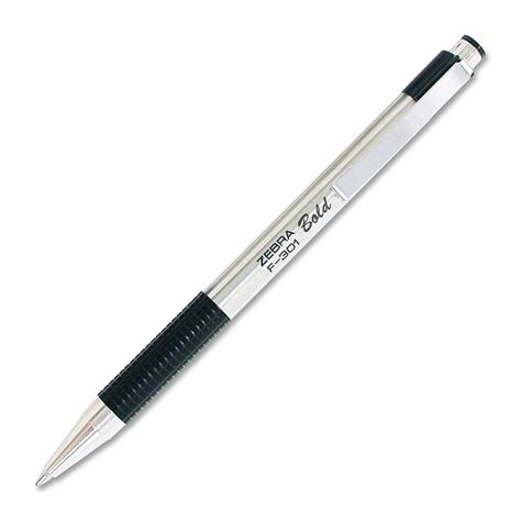 Zebra Pen F 301 Bold Ballpoint Pen