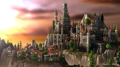 Medieval Castle How To Build Minecraft Map
