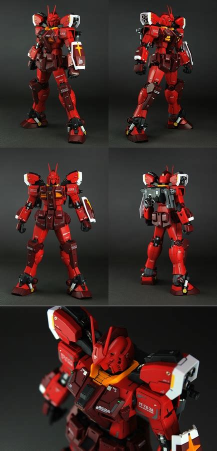 Custom Build Mg 1100 Gundam Amazing Red Warrior