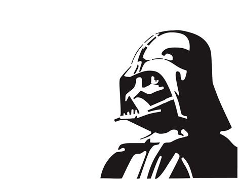 Darth Vader By Graffitiwatcher On Deviantart Star Wars Stencil Darth