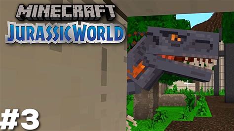 Raptor Training Minecraft Jurassic World Pt 3 Youtube