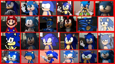 Sonic The Hedgehog Movie Uh Meow All Designs Compilation 6 Sonic