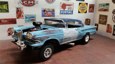 Edsel Rat Rod Gasser Edsel Custom Cars Car Model