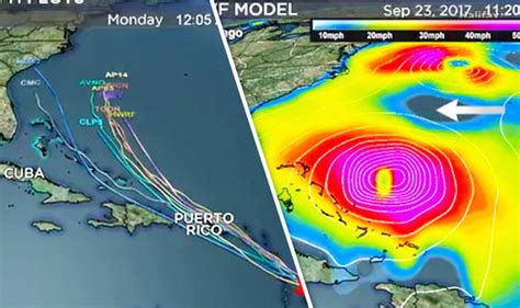 Hurricane Maria Path 2017 Spaghetti Model Shows If Us East Coast Will