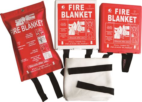 Bsi Heavy Duty Fiberglass Fire Blanket For Emergency Flame Retardant