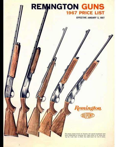Remington 1967 Rifles And Shotguns Catalog Cornell Publications