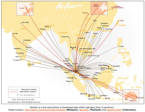 Airasia X Route Map Airasia And Airasia X Combined Rou Flickr