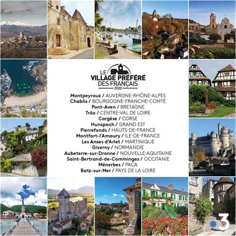 Depuis huit ans, l'émission présentée par stéphane bern, le village préféré des français est diffusé sur france 3 et permet aux téléspectateurs de voter pour leur commune favorite. Gagnants Le Village préféré des Français 2020 : Gagnez ...