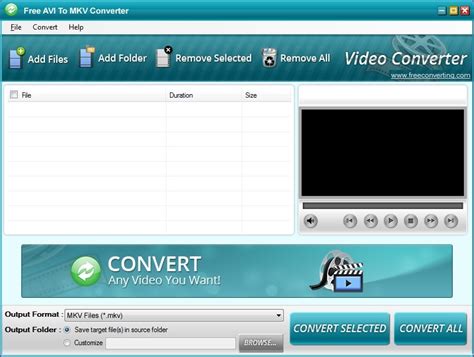 Free Avi To Mkv Converter Latest Version Get Best Windows Software