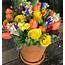 Colorful Flower Pot In Boonton NJ  Bloomery Studio