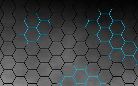 Hd Wallpaper Abstract Hexagon Pattern Wallpaper Flare