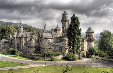 Löwenburg Lion Castle In Kassel Hesse Germany Deutschland Burgen