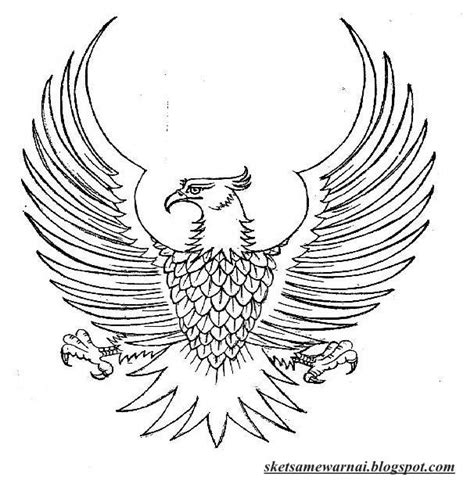 Mewarnai Gambar Garuda Indonesia Images