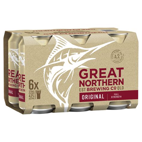 Great Northern Original Lager Beer 24 X 375ml Cans Buy Beer