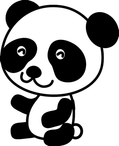 Download Panda Bear Cute Royalty Free Vector Graphic Pixabay