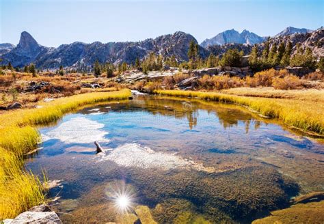 Lake In Sierra Nevada Stock Image Image Of High Mountains 149703105