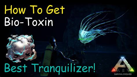 How To Get Bio Toxin Best Tranquilizer ARK YouTube
