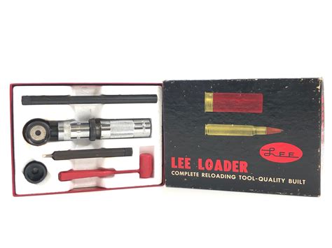 Sold Price Vintage Lee Loader Complete Reloading Tool Set Invalid