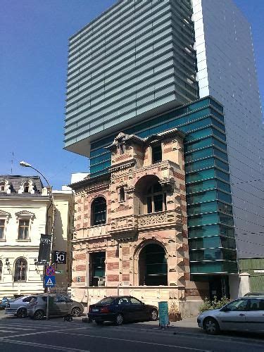 Here Is A Blend Of Old And New Architecture In The Centre