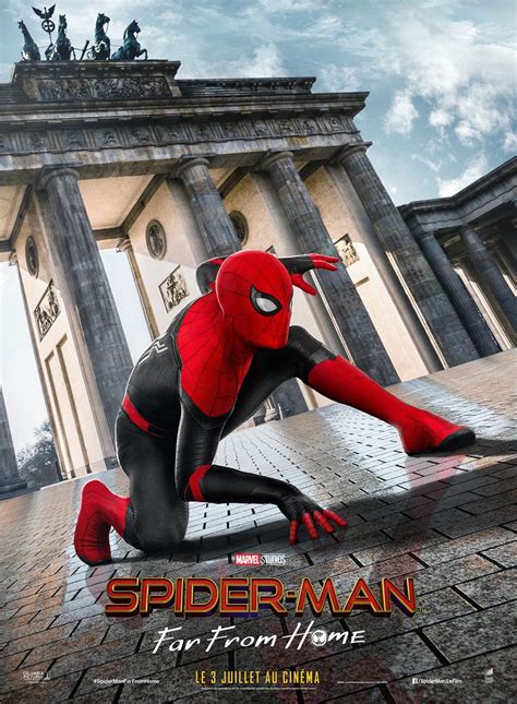 SPIDER-MAN : FAR FROM HOME - 3 Nouvelles affiches teaser - Au cinéma le
