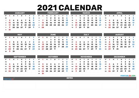 Calendario 2021 Png 966