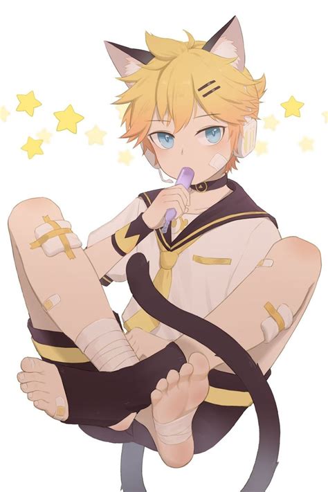 Pin By Maki Velázquez On Vocaloid Anime Cute Drawings Vocaloid Len