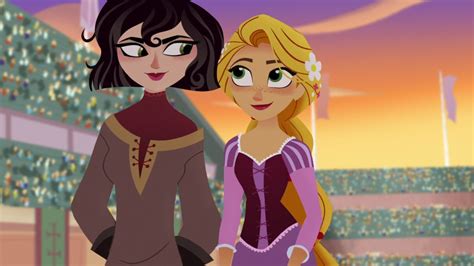 Tangled The Series Cassandra And Rapunzel Season 1 Disney Princess Rapunzel Tangled Rapunzel