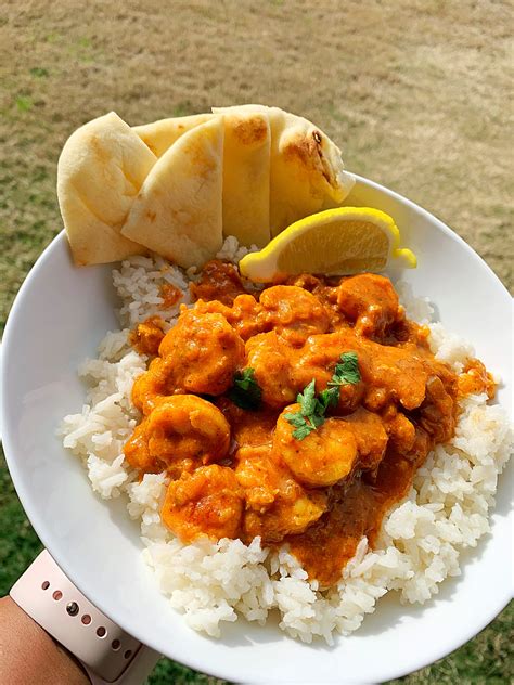 Simple lunches are the best. Shrimp Tikka Masala - DA' STYLISH FOODIE