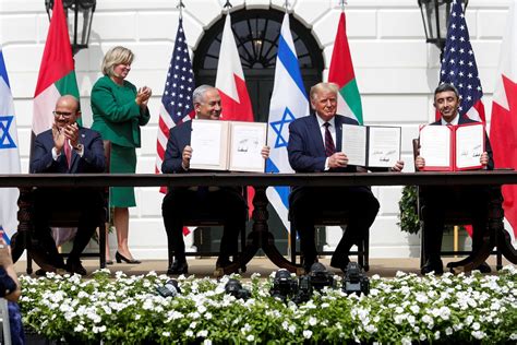 Trump Critics Hail Accords Between Israel And Arab Countries Even As